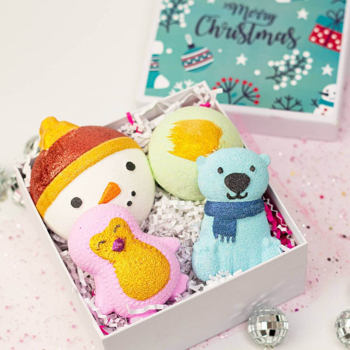 Soul and Soap Christmas Bath Bomb Gift Set