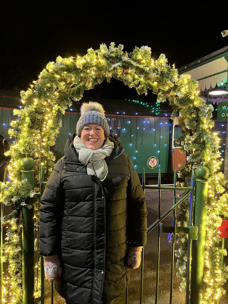 Hannah at Alresford Station For Steam Illuminations